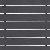 Menorca - Outdoor Patio Bar Height Dining Table - Aluminum