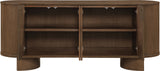 Caldra - Oak Veneer And Solid Wood Sideboard / Buffet
