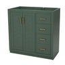 Retro Style Bathroom Vanity, 3 Drawers & Soft Closing Doors