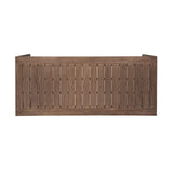 Relic - Outdoor Patio Dining Table - Weathered Eucalyptus