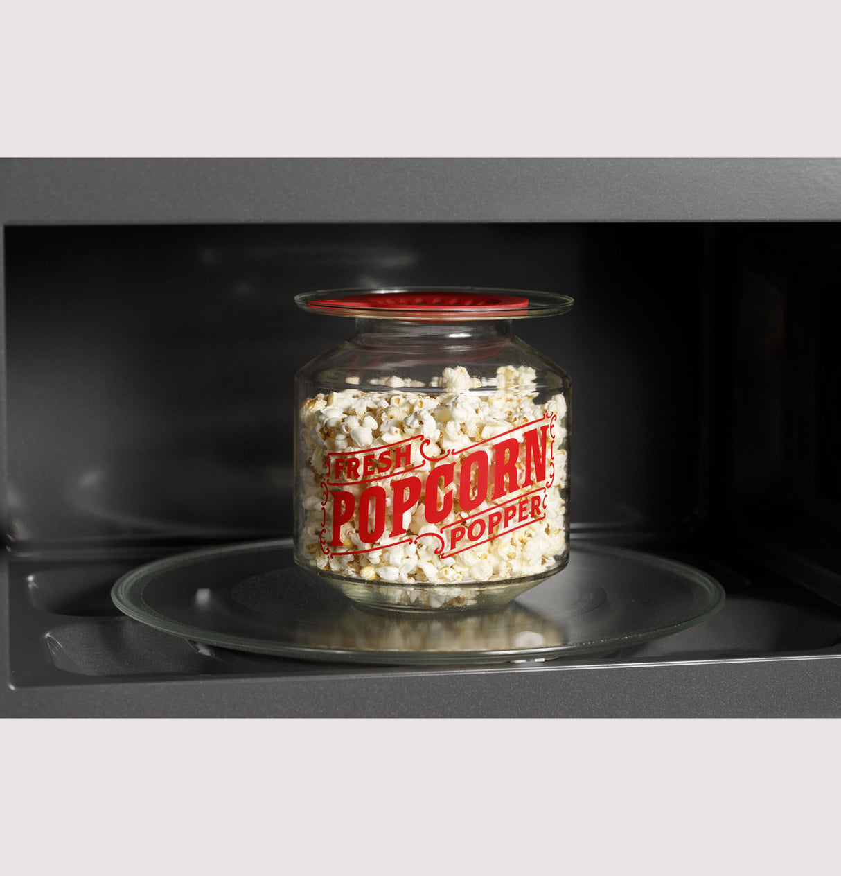 GE Profile PVM9215SKSS over-the-range microwave - LED cooktop lighting