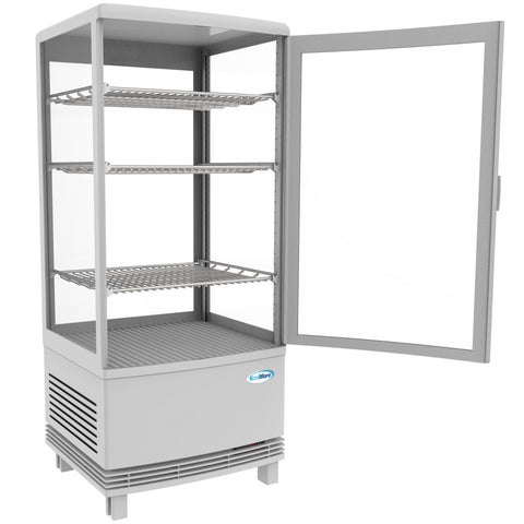 17 in. White Countertop Display Refrigerator - 3 Cu Ft. CDCU-3C-WH