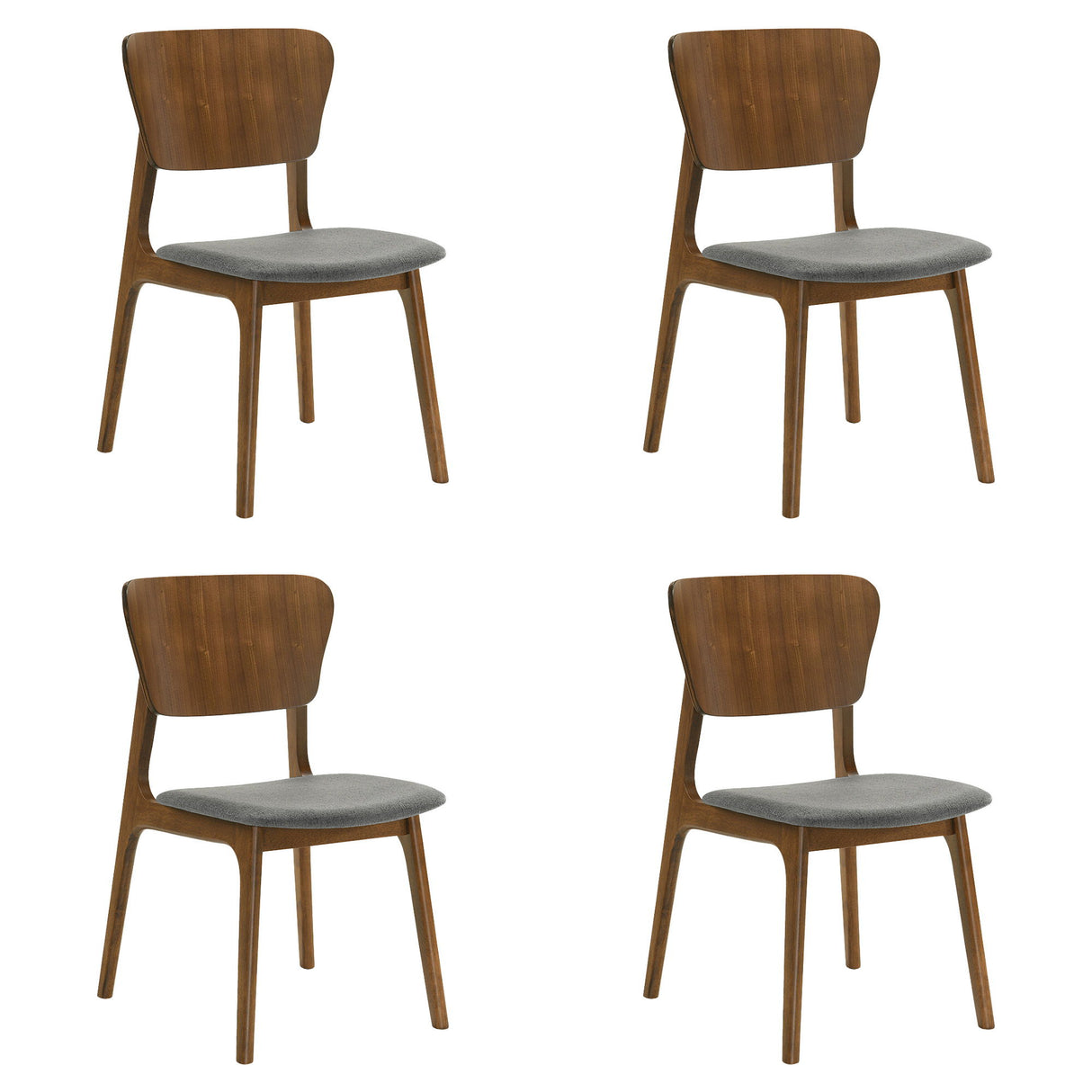 Kalia - Dining Chair With Walnut Frame