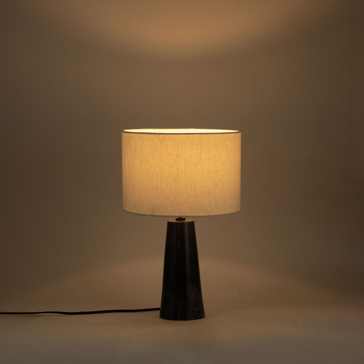 Dolomia - Base And Linen Textured Fabric Shade Table Lamp