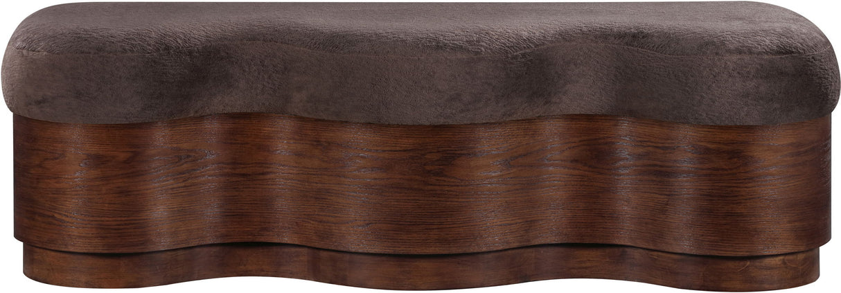 Savoy - Bench With Brown Base