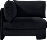 Hammond - Velvet Performance Fabric Upholstered Corner Chair