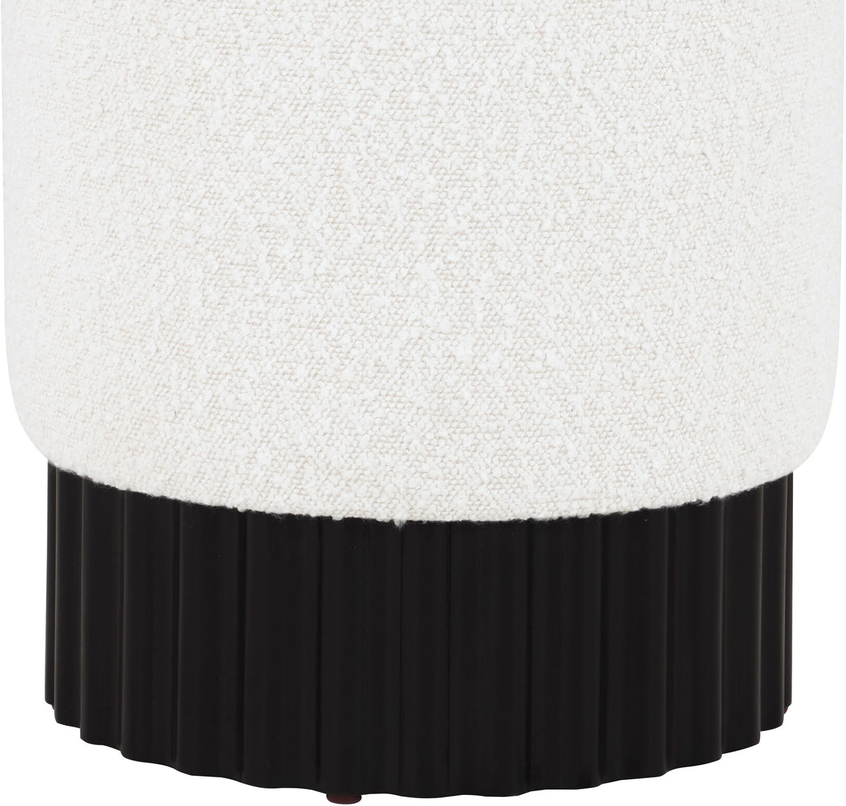 Veranda - Ottoman / Stool With Black Base