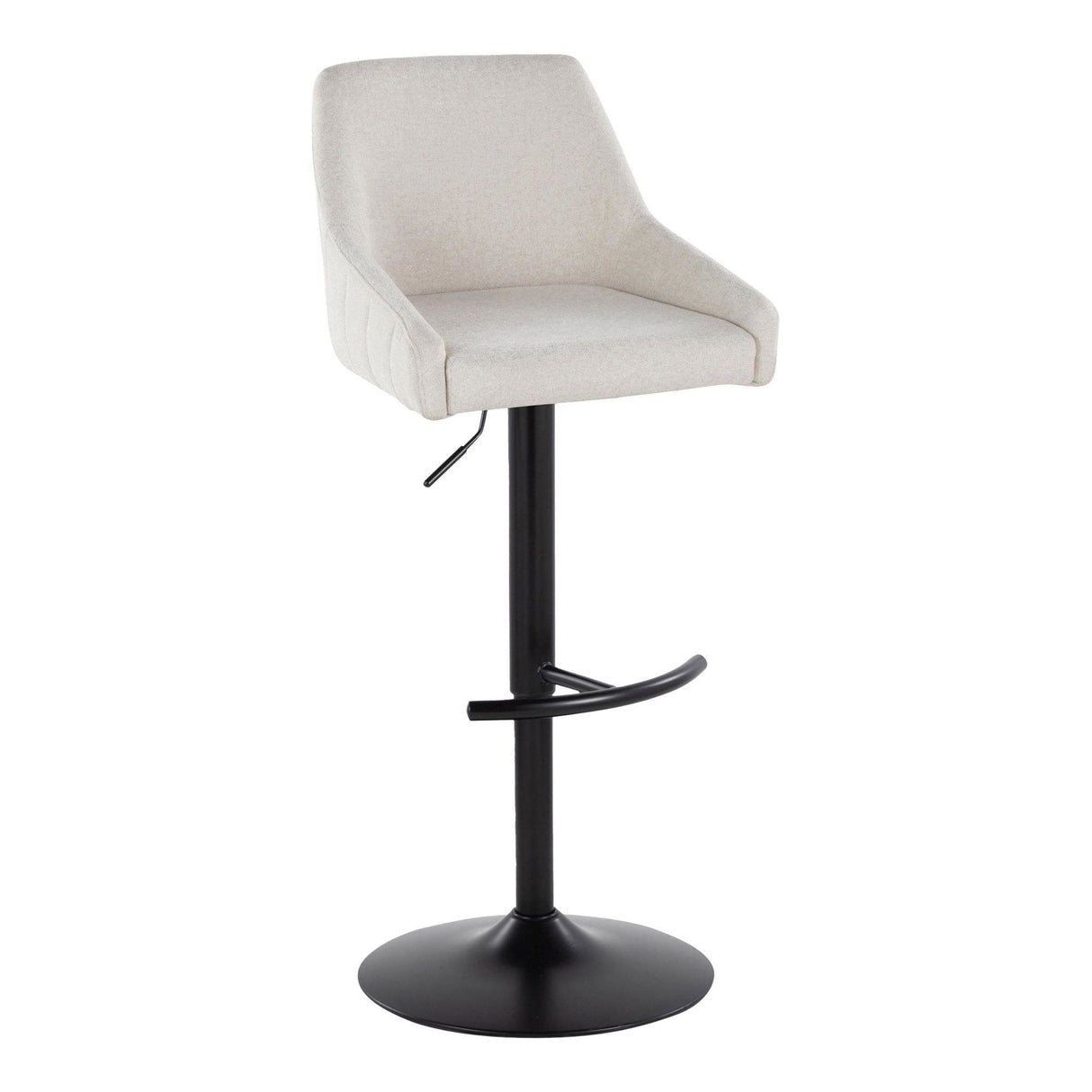 Hannah - Adjustable Barstool With Swivel (Set of 2)