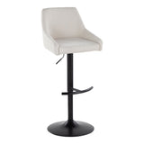 Hannah - Adjustable Barstool With Swivel (Set of 2)