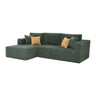 L - Shape Full Compressed Upholstered Sectional