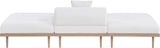 Laguna - 3 Piece Resilient Water Resistant Fabric Outdoor Patio Armless Modular Sofa