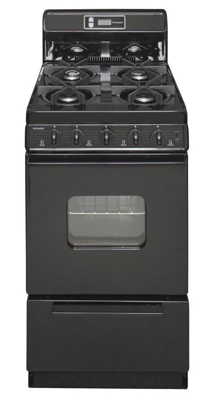20 in. Freestanding Gas Range in Black - (SHK220BP)