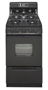 20 in. Freestanding Gas Range in Black - (SHK220BP)