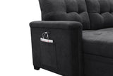 Kinsley - Sleeper Sectional Sofa Chaise With USB Charger And Tablet Pocket
