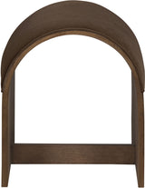 Sable - Velvet Performance Fabric Upholstered Bench