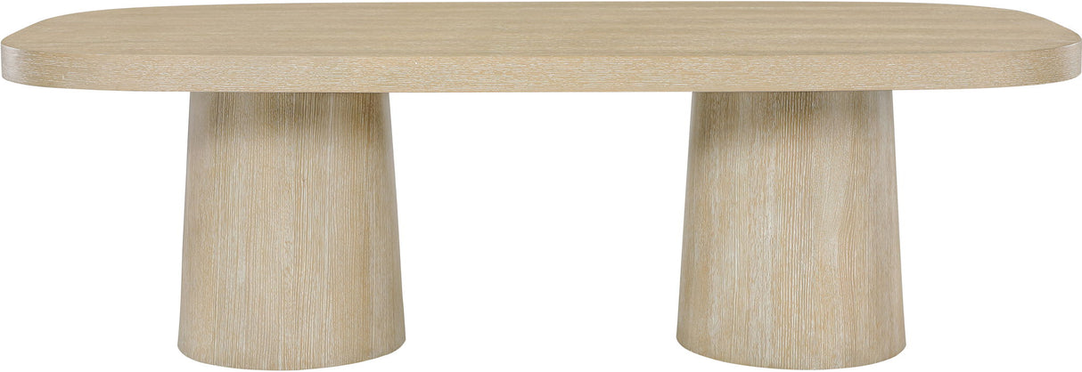 Woodhaven - Solid Wood And Oak Veneer Dining Table