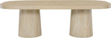 Woodhaven - Solid Wood And Oak Veneer Dining Table