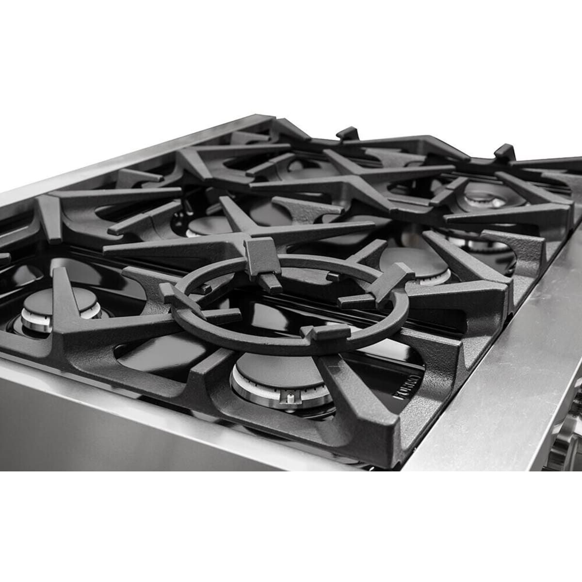 Forno Pro-Style FFSGS612536 36 Inch Freestanding Professional Dual Fuel Range with 6 Sealed Burners, 5.36 cu. ft. Oven Capacity, Continuous Grates, True European Convection, Illuminated Zinc Cast Knobs, Magic Eyes, and ETL Listed