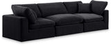 Comfy - Velvet Modular Sofa 3 Seats