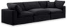 Comfy - Velvet Modular Sofa 3 Seats