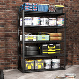 Industrial Heavy Duty Metal Garage Shelving Unit, Adjustable Storage Rack