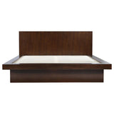 Jessica - Wood LED Panel Bed