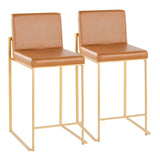 Fuji - High Back Counter Stool Set