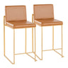 Fuji - High Back Counter Stool Set