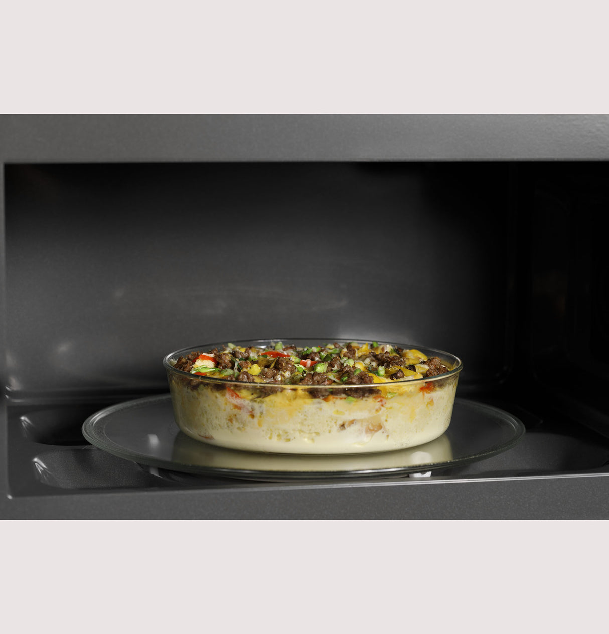 GE Profile PVM9215SKSS over-the-range microwave - feature detail