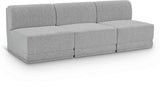 Ollie - 3 Seat Armless Modular Sofa