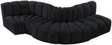 Arc - Velvet 5 Piece Modular Sofa