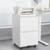 Office Storage Cabinet With 2 Drawers And Lock
