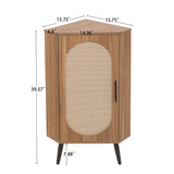 Freestanding Corner Corner Cabinet For Living Room