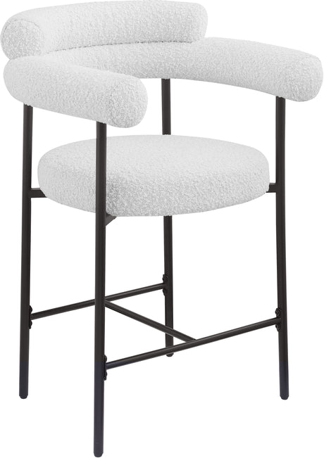 Blake - Counter Stool With Black Base (Set of 2)