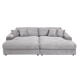 Hilde - Sectional Sofa With 4 Pillows