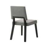 Cirque Channell - 5 Piece Dining Table Set - Charcoal