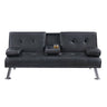 Adjustable Sofa With Fold Down Table And Cup Holders
