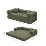 Convertible Foldable Floor Sofa Bed For Living Room
