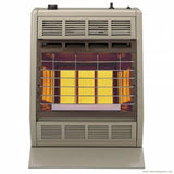 Empire Infrared Heater with Hydraulic Thermostat Controls - White - 18,000 BTU
