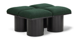 Pavilion - 4 Piece Modular Bench With Black Base