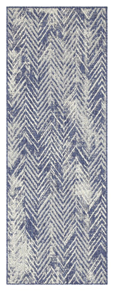 Sunshine - 5'3" X 7'3" Indoor & Outdoor Polypropylene Area Rug - Blue