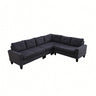 Modular L - Shaped Sectional Sofa 6 Seater 4 Piece Couch With Chaise