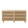 6 Drawer Storage Modern Cabinet For Bedroom