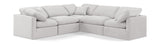 Indulge - Velvet 5 Piece Modular Corner Sectional