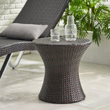 Thrive - Hourglass Rattan Table With No Glass Top