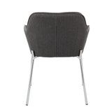 Daniella - Dining Chair - Chrome Metal (Set of 2)