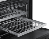 Dacor DOB30M977SS 30 Inch Single Wall Oven interior with GlideRack shelves