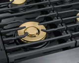 Dacor DOP48C96DLM 48 Inch Dual-Fuel Steam Range oven detail