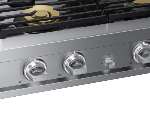 Dacor DTT48T960GS 48 Inch Gas Rangetop Illumina knobs