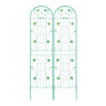 Metal Garden Trellis Rustproof Trellis For Climbing Plant Outdoor Flower Support